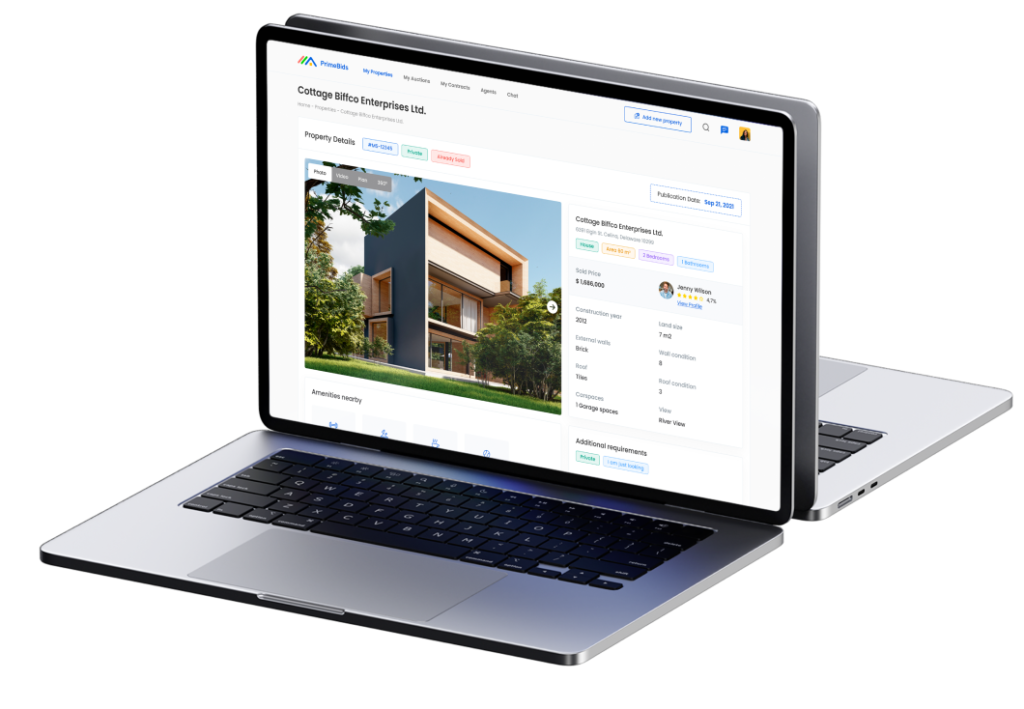 Real Estate Platform Business Analysis & UX.UI Design