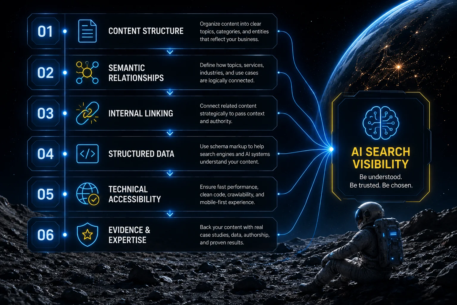 Six layers of AI-ready WordPress architecture for AI search visibility